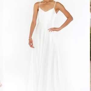 Show Me Your Mumu Faith bridesmaids dress in Ivory